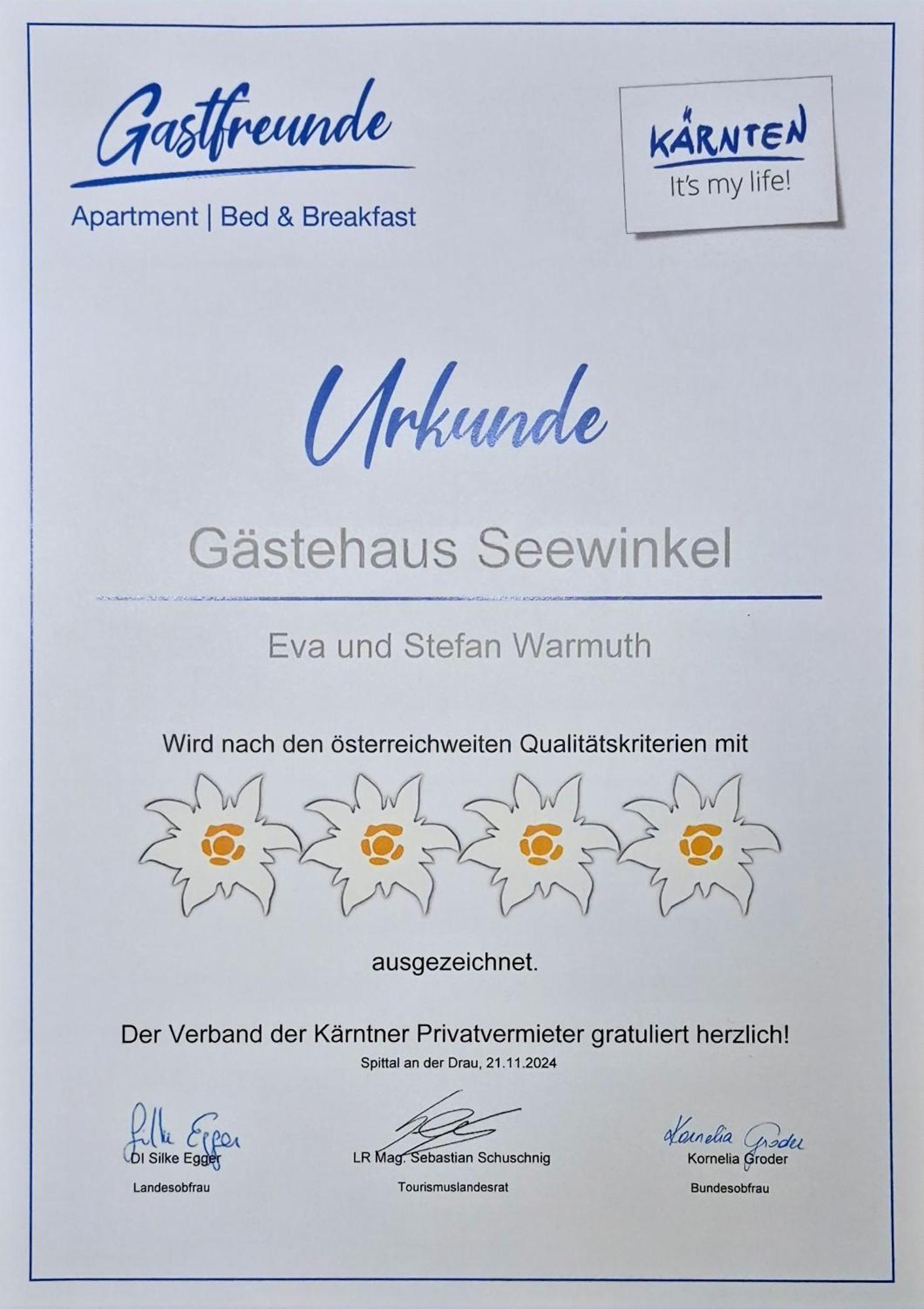 Gaestehaus Seewinkel Presseggersee Exterior photo